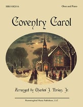 Coventry Carol Oboe Solo with Piano cover